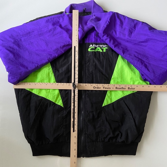 Vintage 90s Arcticwear Jacket Mens Large Arctic Cat Racing Legend Zip LINER ONLY - Picture 10 of 12